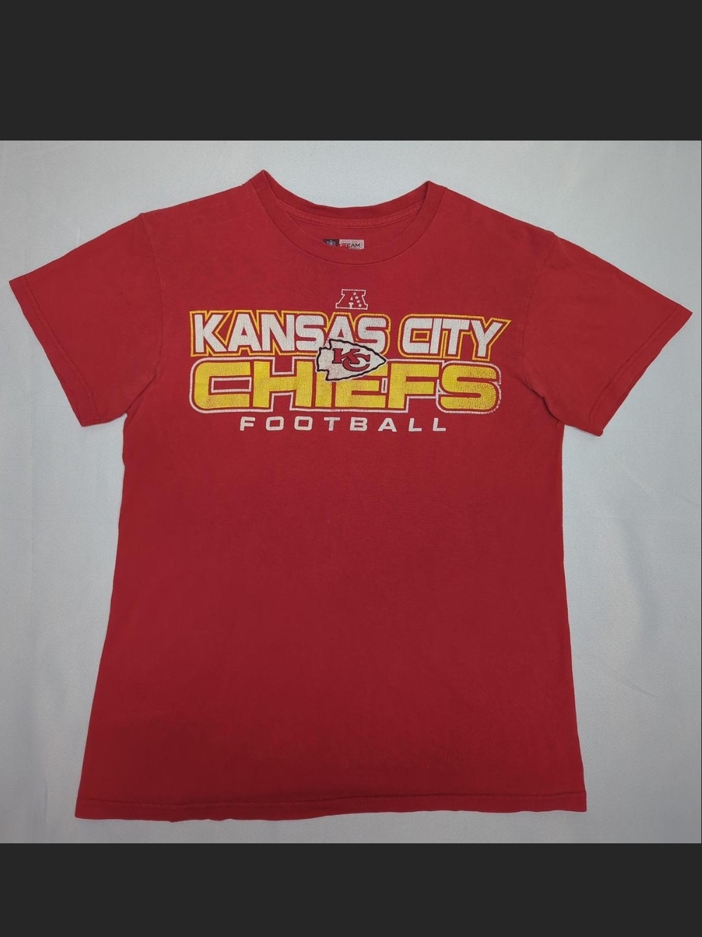 Team Apparel Kansas City Chiefs Red Short-Sleeve Kids Tee